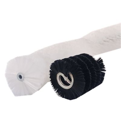 Nylon Polishing Industrial Cylinder Brush Cylindrical Wire Brush Roller Aluminium Oxide