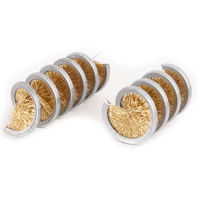 OEM Industrial Spiral Coil Spring Brush Nylon Spiral Brush For Stripping