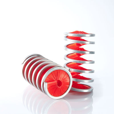 ODM Wire Cleaning Inwards Coil Spiral Roller Brush Industrial