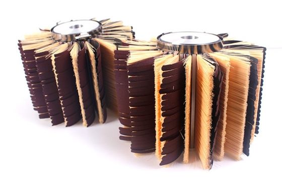 Custom Size Grit 100 Plywood Wood Sander Sandpaper Sisal Cylindrial Brush For Woodworking Sanding Machines