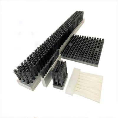 Customized Industrial PVC/PP Base Plate Brush  for Conveying Function