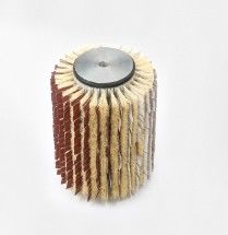 Sanding Drum Brush Sandpaper Sisal Polishing Roller Brush For Wood Polishing Machine