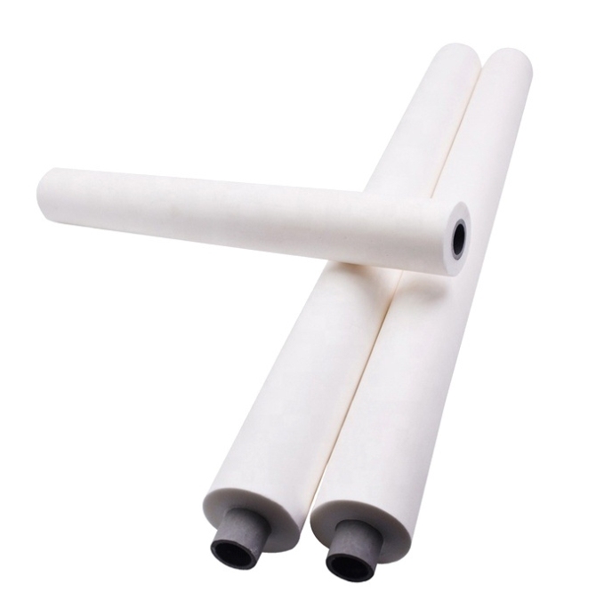 Industrial Customized Absorbent Sponge Rollers Polyvinyl Alcohol Material Absorb Water Sponge Roller For Glass Industry